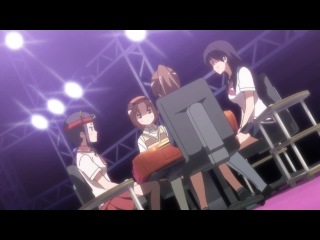 [aos] saki: girls from achiga high. side a story episode 7 russian dubbing hq