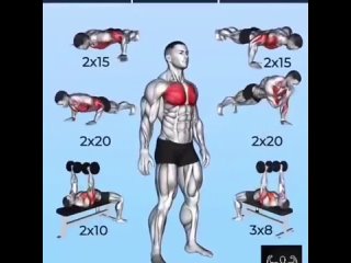 chest, back and abs workout